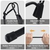 JEELAD Bungee Cord Cargo Strap with Hook and Carabiner, Adjustable