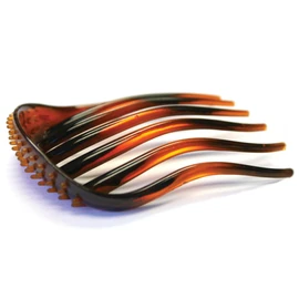 Mia Puffy Pony Hair Volumizing Styling Tool that Puffs Up the Ponytail for Women, Teens, Chignons, Stylists - Medium Brown