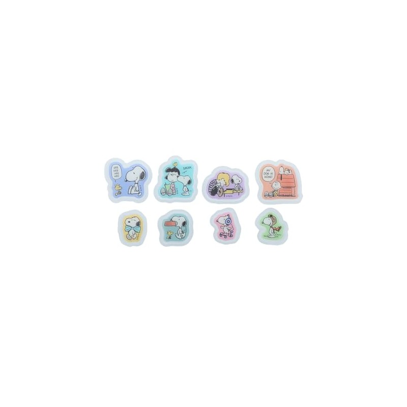 Sunstar Stationery Snoopy Seal Flake New Life Collection Snoopy &