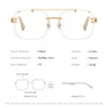 HEPIDEM Really Buffalo Horn Handmade Glasses Frame,Oversize Big Square Rimless