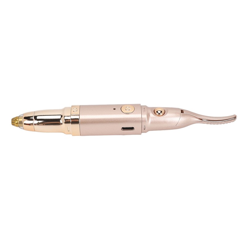 2 in 1 Heated Eyelash Curler Eyebrow Hair Remover Double
