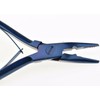 5" Professional Hair Extension Stainless Steel Multifunctional Blue Pliers for