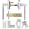 Probrico Heavy Duty Square Keyed Door Lever with Lock and