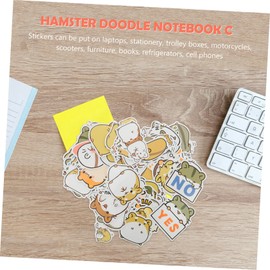 Operitacx 1 Satz Cartoon Aufkleber Für Laptops Niedliche Tiermotive Für Diy Scrapbooking Notizbücher Dekoration Vielseitig Einsetzbar Einfach Zu Handhaben Verschiedene Designs Für 200 Stück