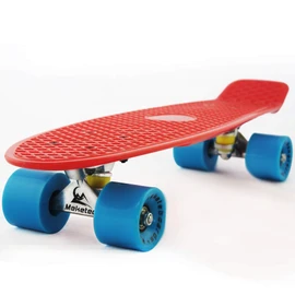 Skateboards Children 22 inch Complete Mini Criuser Kids Skateboard Toddler Board for Boys Girl Youth Beginners Teenagers Board Adults Patinetas Dog (Red Blue)