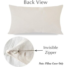 PANDICORN Decorative Throw Pillow Covers 12x20 Inch Set of 2 Blue Relax Welcome to Our Home Outdoor Farmhouse Coastal Lumbar Cushion Cases Decorations for Living Room Sofa Couch Porch Decor