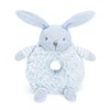 Mousehouse Gifts - Rabbit Baby Rattle Toy, Blue Cotton Comfort