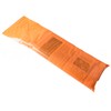 CleverDelights Orange Newspaper Bags - 7.5" x 21" - 100