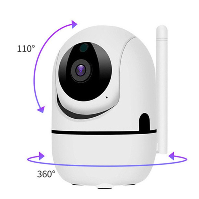 Smart Security Camera 355 Degree Rotation Pan Tilt Wireless Wifi