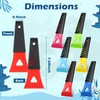 Frienda 6 Pcs Plastic Ice Scrapers for Car Freezer Frost
