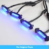 Boigoo Blue LED Front Grill Lights for Tacoma TRD Pro