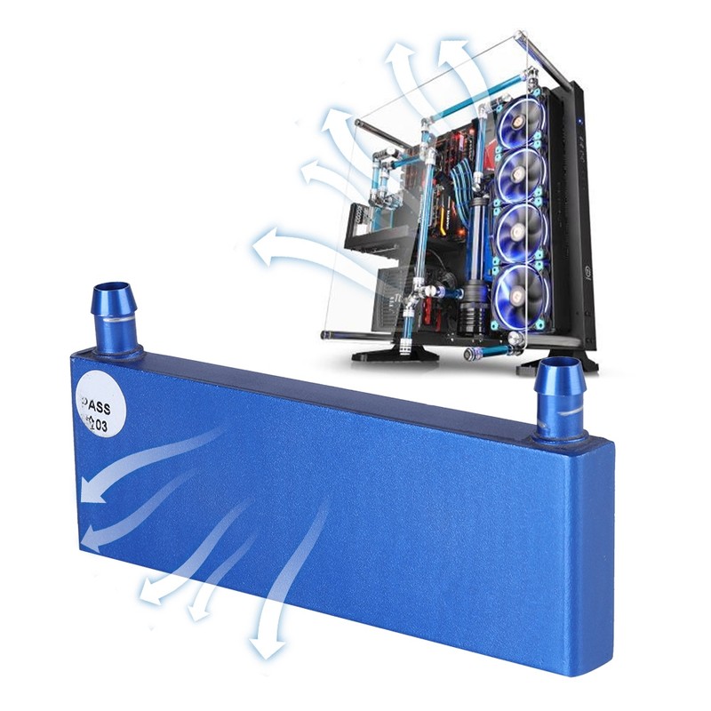 Aluminum Alloy Water Cooling Block for Computer CPU, Industrial Inverter