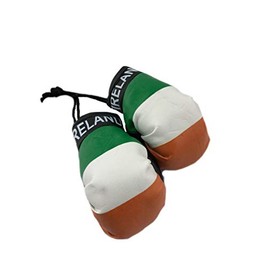 Hanging Car Mirror Mini Boxing Gloves (Ireland)