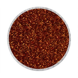 50 Classic Colours Fine Glitter Dust Nails Art Face Body Eye Shadow Craft Paint (Orange Copper - B0416) (100 Gram Bag)