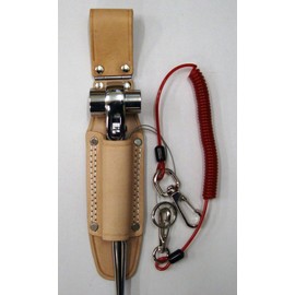 KOZUCHI CE-33C Tanned Leather Ratchet Insert, With Hinge, Double-stitched