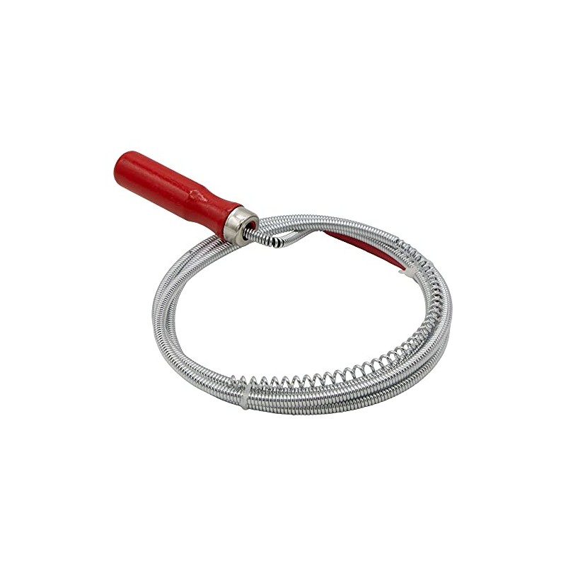 VARIOSAN Pipe Cleaning Spiral 1.50 m 6 mm Claw Crank