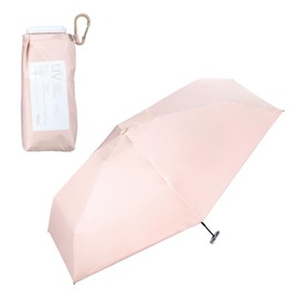 2025 Wpc. 801-12803-102 Women's Umbrella, Super Lightweight Compact, Light Blocking Aerial Tiny, Pink, 100% Light Blocking/100% UV Protection/UPF50+/Heat Shield/For Both Sunny and Rainy Weather