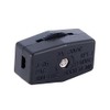 B&P Lamp® Black Inline Rotary Cord Switch for 18/2 SPT-1