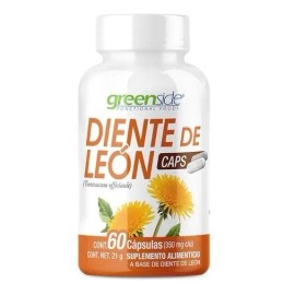 Greenside Diente De Leon 21g, 60 Capsulas Sfn Sabor Sin Sabor