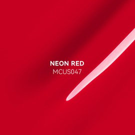 MAYCHAO 15ML Neon Red Gel Nail Polish 1Pc Bright Red Gel Polish Soak Off UV LED Nail Polish Nail Art Starter Manicure Salon DIY at Home, 0.5 OZ