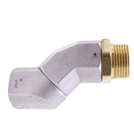 1" NPT Fuel Hose Nozzle Swivel,360° Rotating Multi-Plane Fuel Transfer Pump Swivel for Diesel Gasoline Kerosene,Durable and Leak-Proof Connector for Smooth Fuel Transfers-Easy Installation