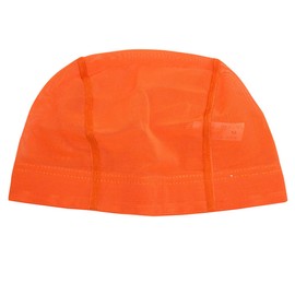 Swim Cap Mesh Swimming Cap Swimming Hat Kids Kids Adult Orange Large, orange