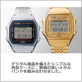 Casio Collection ABL-100WE Wristwatch, Bluetooth Equipped, gold, Bracelet Type