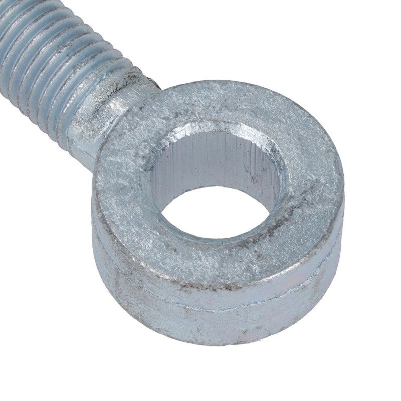 Swing Gate Long Eye Bolts Hinge + Nuts Adjustable Zinc