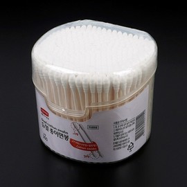 300P Dual Cotton Swabs Paper Cotton Swab 2ea