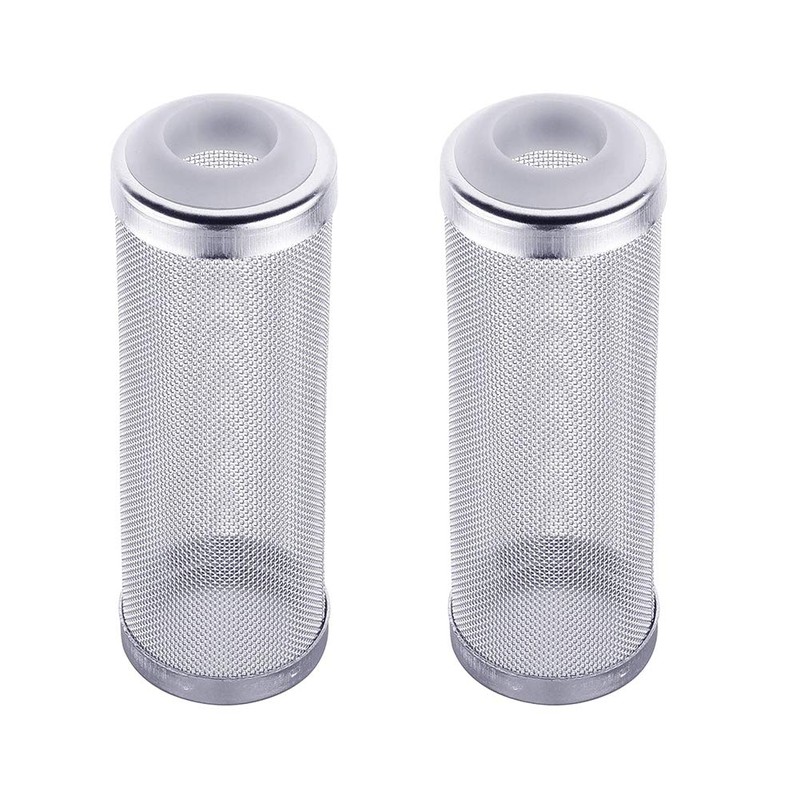 Quickun Stainless Steel Aquarium Flow Fish Filter Guard Net Shrimp
