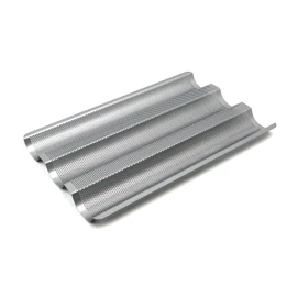 Städter Baking Mould, Metal, Silver, 37 x 24 x 2.5 cm