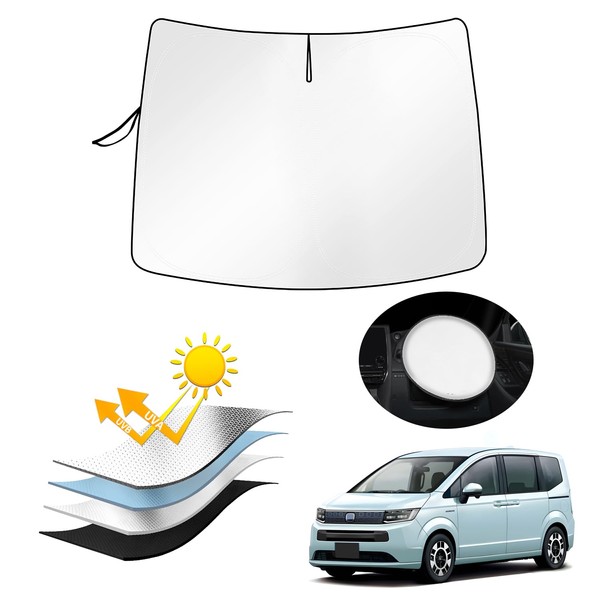 AUTO SPEC Front Sun Shade for Honda Freed GT Series,