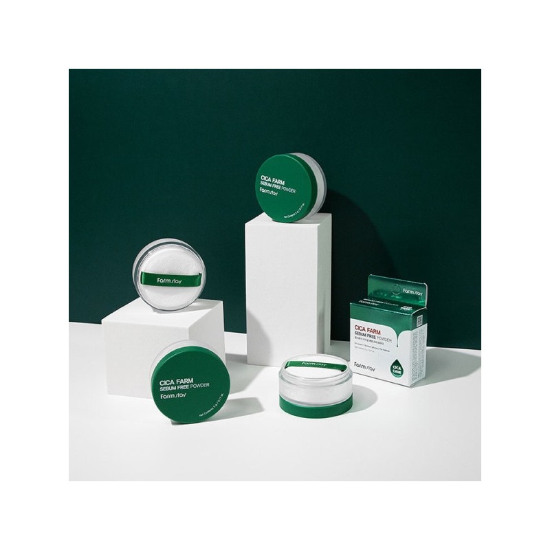 Farmstay Cica Farm Sebum Free Powder 5g / 팜스테이 시카