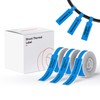 NIIMBOT Thermal Cable Labels, 12.5 x 109 mm Label Printer,
