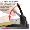 Officemate Heavy Duty Adjustable 2-3 Hole Punch with Lever Handle,