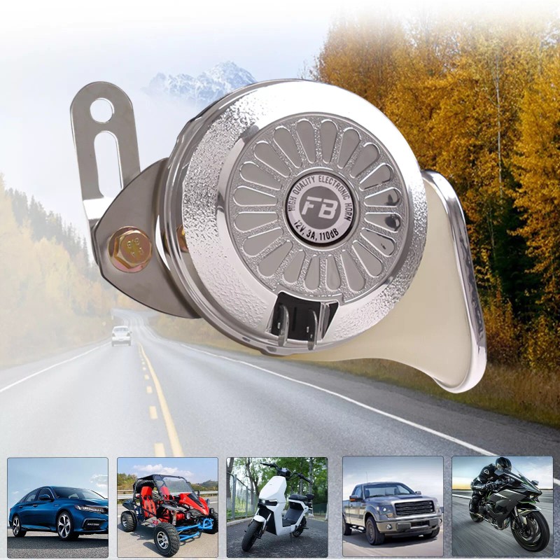FARBIN Car Horn 3 Variable Sound Customized Electric Horn for