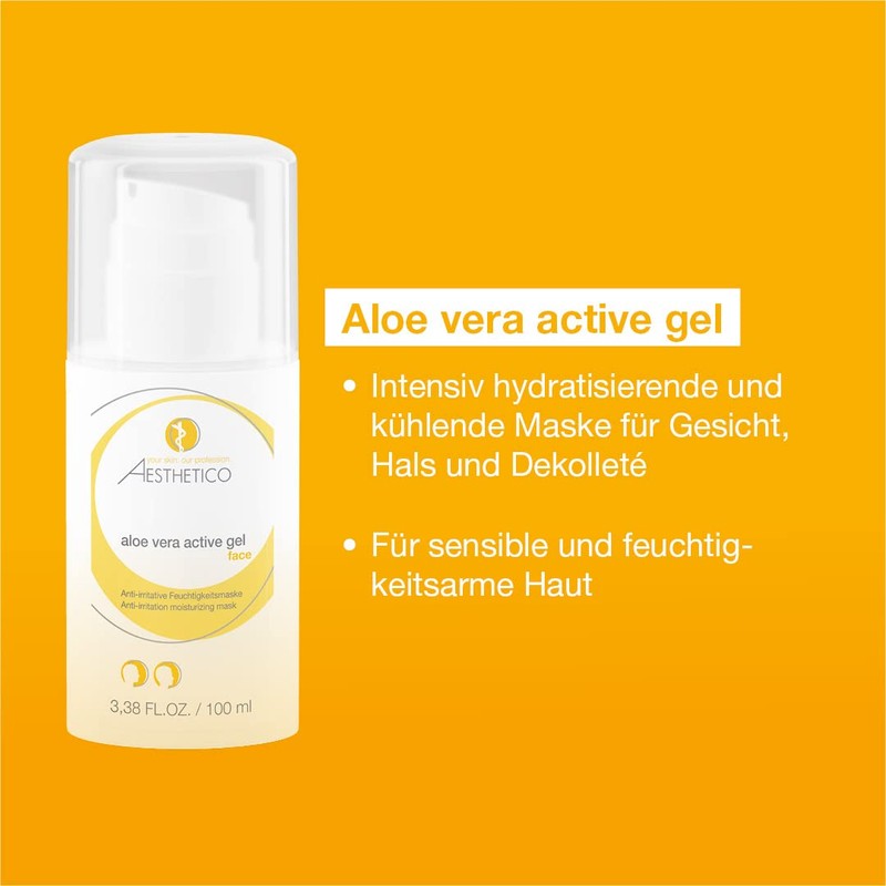 AESTHETICO aloe vera active gel - moisturising mask for all