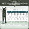 TIDEWE Chest Waders for Kids, Waterproof Youth Waders with Boot