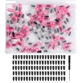 Zirax Tyre Repair Kit Rubber Nails with Screwdriver, Fast Self-Service Car Puncture Repair Kit, Vacuum Tyre Repair Screws Plugs for Cars, SUVs, Trucks, Motorcycles and Bicycles （100pcs）