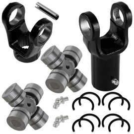 Caltric Front Prop Shaft Yoke & U-Joint Kit For Polaris Xpedition 325 425 4X4 2000-2002