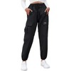 SANGTREE Women's Cargo Pants Elastic Waist Drawstring Casual Tapered Jogger
