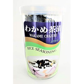 JFC Wakame Chazuke Rice Seasoning, 1.7-Ounce Bottle (Pack of 4)