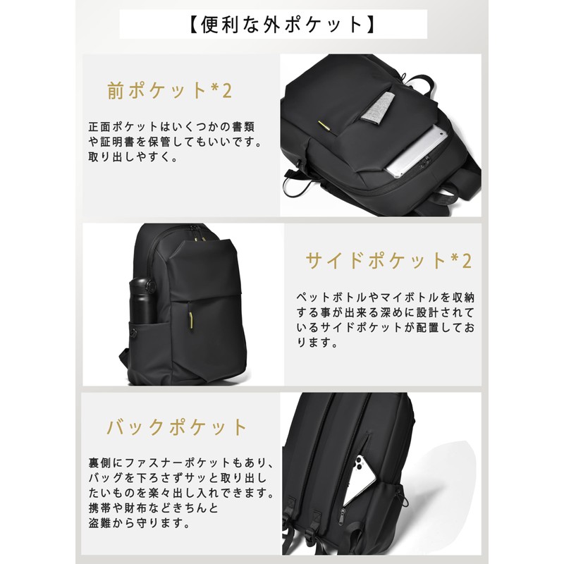 SOOWER Backpack, Popular, Stylish, Casual Backpack, School Commute, Lightweight, Waterproof,