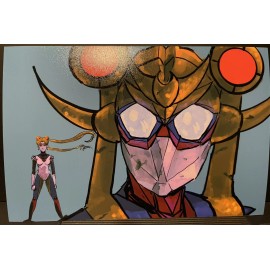 PILOT MOON Sailor Moon Redraw 4x6 Print
