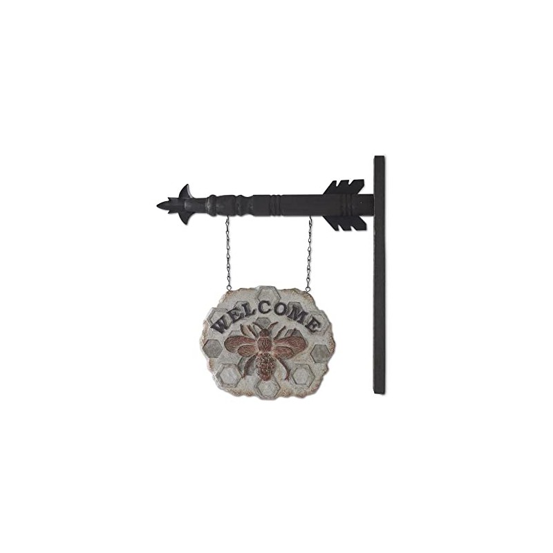 Welcome Honeycomb with Bee Arrow Replacement 10 Inch - Arrow
