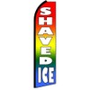 Shaved Ice Swooper Flags Pack of 5| Advertising Shaved Ice