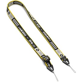 Ringke Correa de hombro para cámara y teléfono, diseñada para iPhone 17, cordón cruzado universal resistente ajustable - Banda de boleto negra