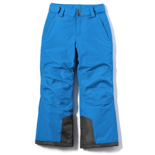 TSLA Pantalon de Ski ou de Snowboard imperméable pour Enfant, Kkb71 1pack - Bleu Ciel, 12
