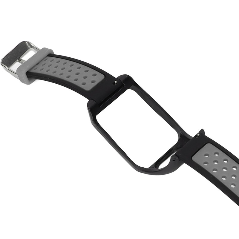Smartwatch Band Silicone Wrist Watch Strap Dual Color with Pin