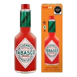 Salsa Tabasco Picante 355 Ml Botella Grande Original